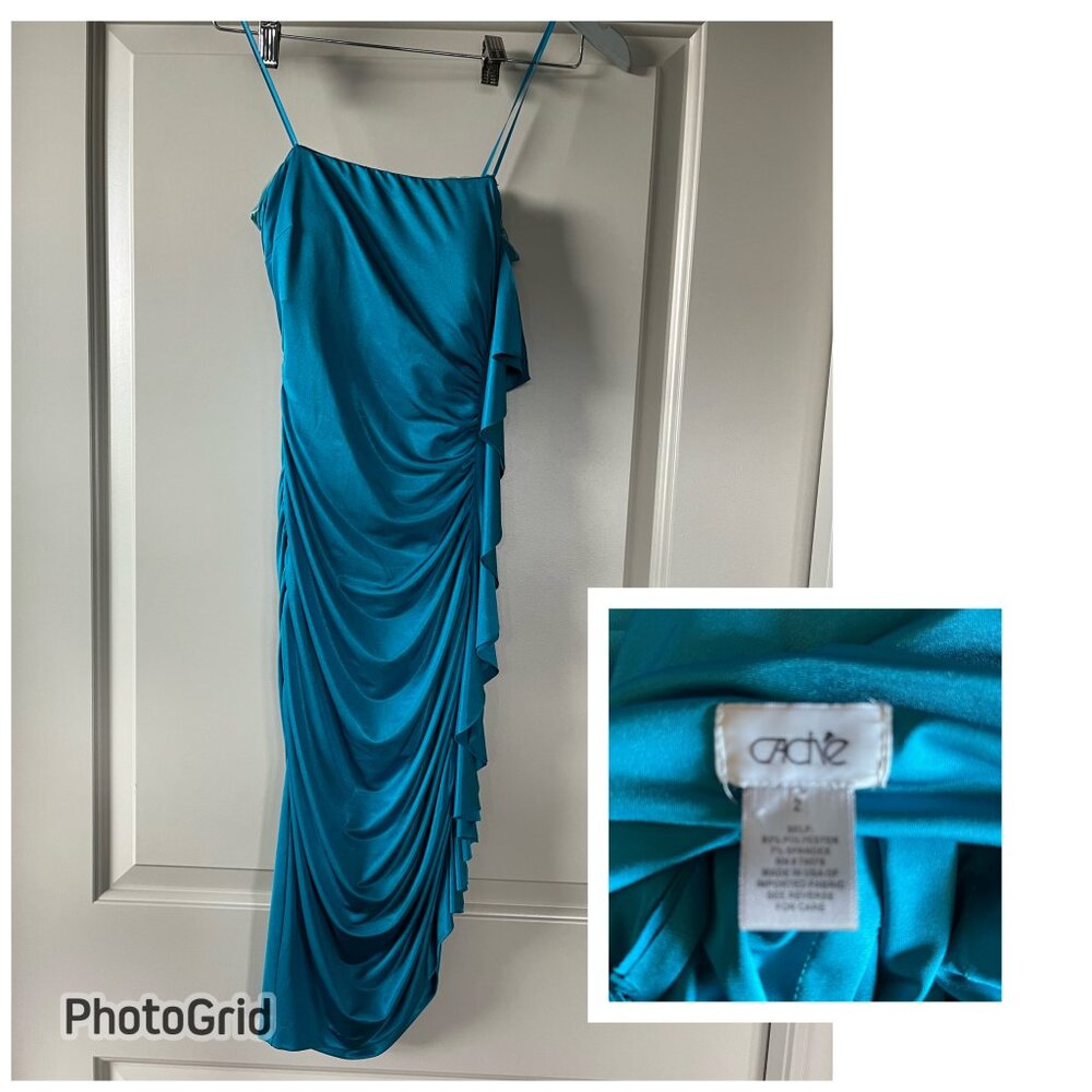 EUC Size 2 Teal Cache Dress